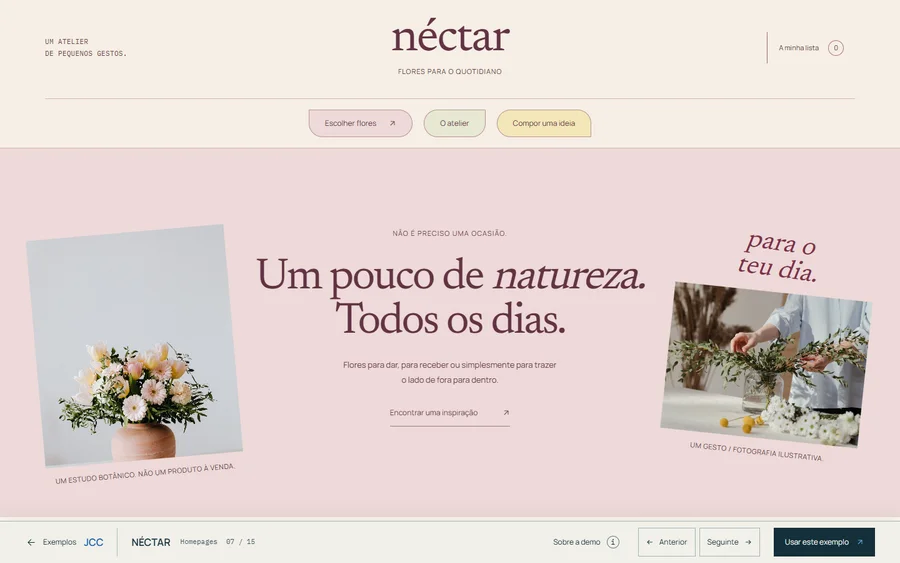 Actual desktop capture of NÉCTAR
