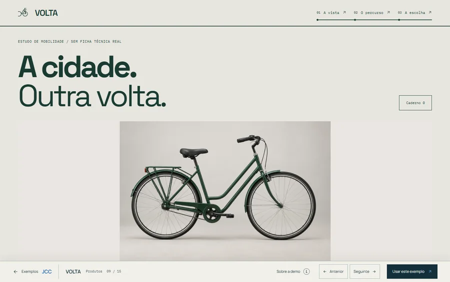 Actual desktop capture of VOLTA